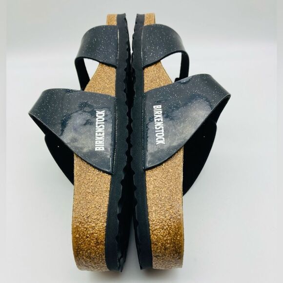 NWT Birkenstock Arizona Patent Leather Sandals 41/265/10 Germany - Picture 7 of 11